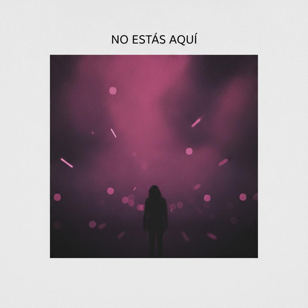 Portada de No Estás Aquí